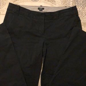 JCrew city fit black pants